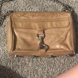 Rebecca Minkoff Tan Mini MAC crossbody